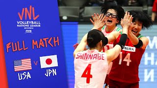 USA 🆚 Japan - Full Match | Women’s Volleyball Nations League 2019