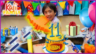 RYAN'S BIRTHDAY PARTY! Happy 11th Birthday Ryan!