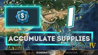 Accumulate Supplies I - World Conqueror 4