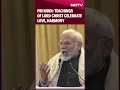 pm modi attends christmas celebrations congratulates cbci on 80th anniversary