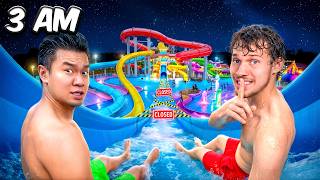 Sneaking Into a WaterPark Overnight!