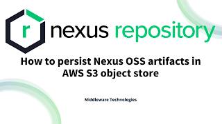 How to persist Nexus OSS artifacts in AWS S3 object store