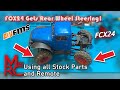 FCX 24 - The Butcher Gets 4 Wheel / Rear Steering Using The STOCK Parts & Remote!