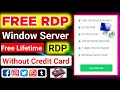 How To Create RDP In Windows 10 Free | RDP kaise banaye | Free RDP For Android | Create RDP 2024