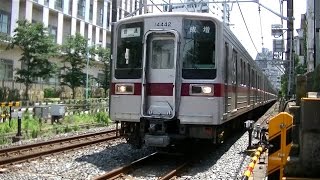 東武10030系11442F+11637F普通成増行き 大山－中板橋の踏切通過