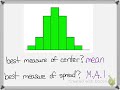 Best Measure of Center and Spread