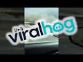 Train Derailment Captured by Passing Driver || ViralHog