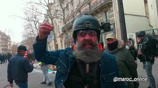 Grosse colère de Jérôme rodrigues suite à l'interpellation de #moun. #paris #11mars2023