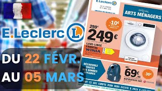 catalogue LECLERC du 22 février au 5 mars 2022 ⚠️ Arrivage - FRANCE