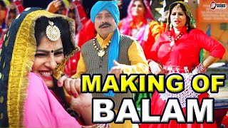 Making Of Balam Sharmila - Anney Bee | Masoom Sharma & Ruchika Jangid | New Haryanvi Songs 2021