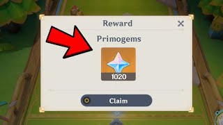 More Free Primogems For Players From HOYOVERSE