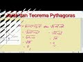 PENERAPAN SINGKAT TEOREMA PYTHAGORAS