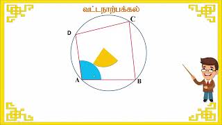 வட்டத்தின் கோணங்கள் தரம் 10, 11 வட்ட நாற்பக்கல்