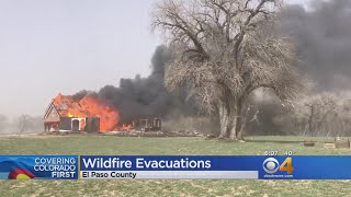 Fire Burning Near Pueblo Forces Evacuations