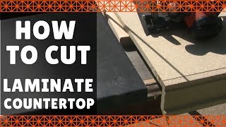 How to Cut Laminate Countertop – DIY