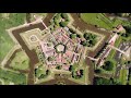 bourtange groningen netherlands 4k drone