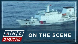 LOOK: China 'monster ship' sails near Zambales; PCG, CCG exchange radio challenges | ANC