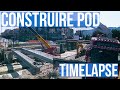 Demolare pod vechi si construire unul nou | TIMELAPSE