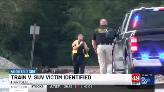 Coroner identifies 91-year-old man killed in Hartselle SUV-train collision