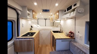 Stunning ProMaster Conversion For Off Grid Van Living