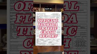 How to Report a Car Crash to Police & WHY | Florida Drivers - This is for YOU!