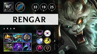 Rengar ARAM: Triple Kill, Rampage - KR Master Patch 14.20