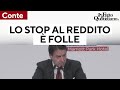 Conte “Stop Reddito di Cittadinanza è progetto folle” e attacca la Ministra Calderone