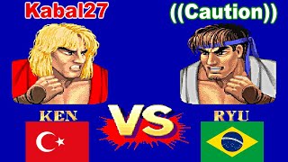 Street Fighter II': Champion Edition - Kabal27 vs ((Caution)) FT5