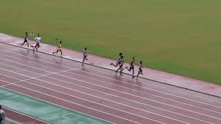 2019 茨城県中学通信陸上 1年男子1500mタイムレース1組