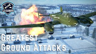 Greatest Ground Attack Highlights - Air Combat Simulator IL-2 Sturmovik Great Battles Compilation