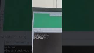 Python script voice recognition , connects oracle database for report