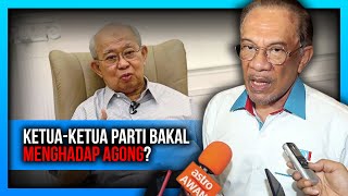 AKHIRNYA ANWAR MENGHADAP YANG DI-PERTUAN AGONG