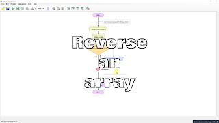 Flowgorithm - Reverse an Array