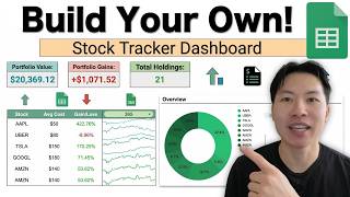 Create an EASY Stock Portfolio Tracker in Google Sheets! 10 MIN TUTORIAL