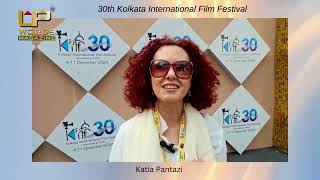 A freewheeling conversation with renowned film producer Katia Pantazi