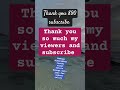 Thank you so much my viewers and subscribe semoga maju jaya dan sukses