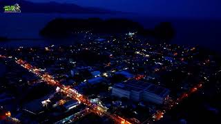 Tandag City drone Visuals ( Night View ) #tandagcity  #djimini2