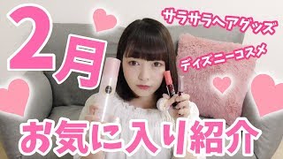 2月のお気に入り紹介♡〜February Favorites 2018〜ディズニーコスメ最高♡