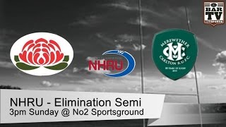 2014 NHRU Elimination Semi Final Premier 1 - Waratah v Merewether Carlton