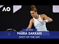 AI Shot of the Day - Maria Sakkari | Australian Open 2022 Day 3 Presented by Infosys