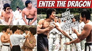 ENTER THE DRAGON - Rare Bruce Lee & Bolo behind the scenes photos and  footage!