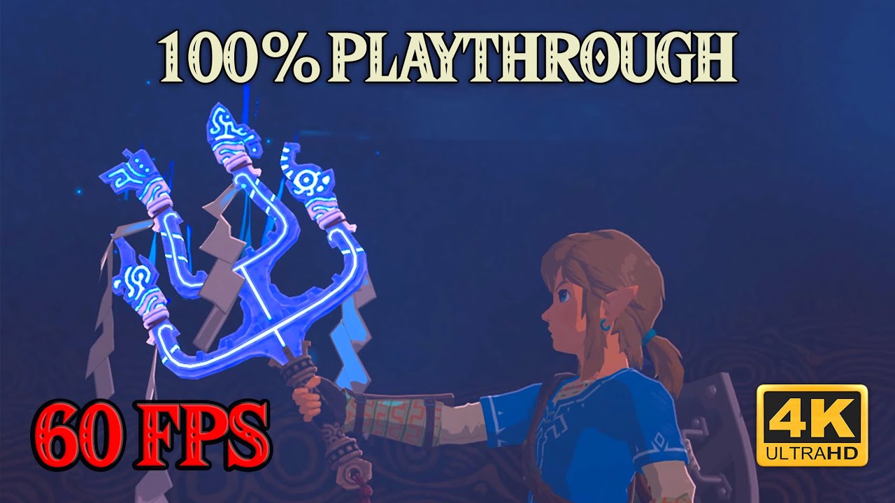 Zelda Breath Of The Wild - 100% Playthrough [4K 60FPS CEMU] Part 17 ...