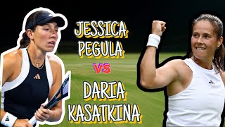 Jessica Pegula vs Daria Kasatkina Semi Final Highlights | Charleston 2024