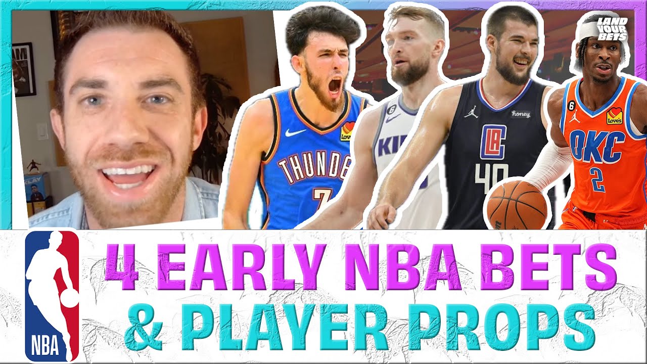 4 Early NBA Best Bets & Player Props For Thursday!! - YouTube