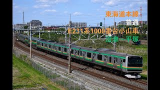 走行音290 2022/07/18 東海道本線 普通 E231系1000番台小山車 沼津～平塚