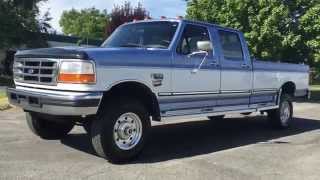 WWW.DIESEL-DEALS.COM 1996 FORD F350 CREW XLT 4X4 **109K** 7.3 POWERSTROKE TURBO DIESEL