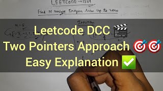 LeetCode 1304 🔥 Find N Unique Integers Sum up to Zero | Daily Challenge | Java Solution + Dry Run