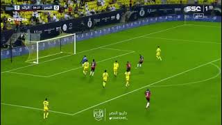 هدف الرائد الاول على النصر كريم البركاوي