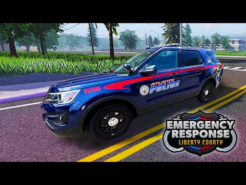 My Longest Car Chase Ever & Corrupt Mods!  ERLC Atlanta Roleplay ROBLOX