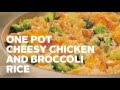 VELVEETA One Pot Cheesy Chicken and Broccoli Rice